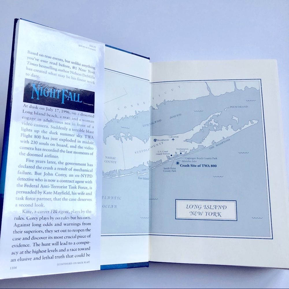 NIGHT FALL by Nelson DeMille Hardcover NEW Book - Picture 5 of 15